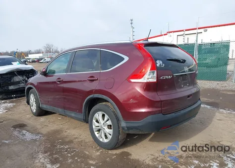 2013 Honda Cr-V Ex-L from USA, damaged, VIN 5J6RM4H75DL079278